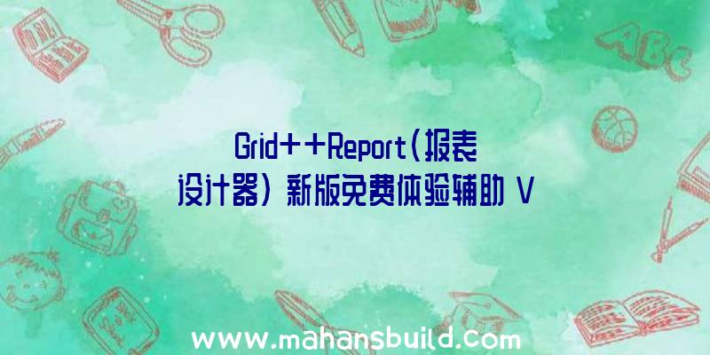 Grid++Report(报表设计器)